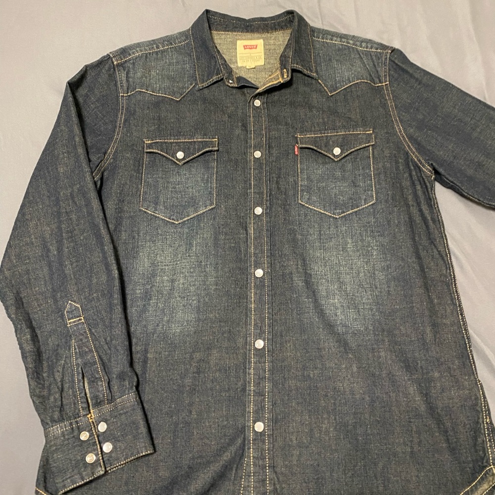 Levi’s Denim Cowboy Shirt